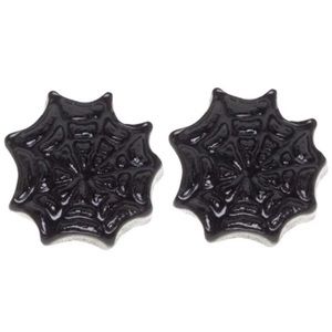 Sourpuss Spider 🕷 Web Post Earrings
